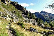 Anello Laghi di Porcile, Passo di Tartano, Cima e Passo di Lemma dalla Baita del Camoscio il 3 ottobre 2018 - FOTOGALLERY